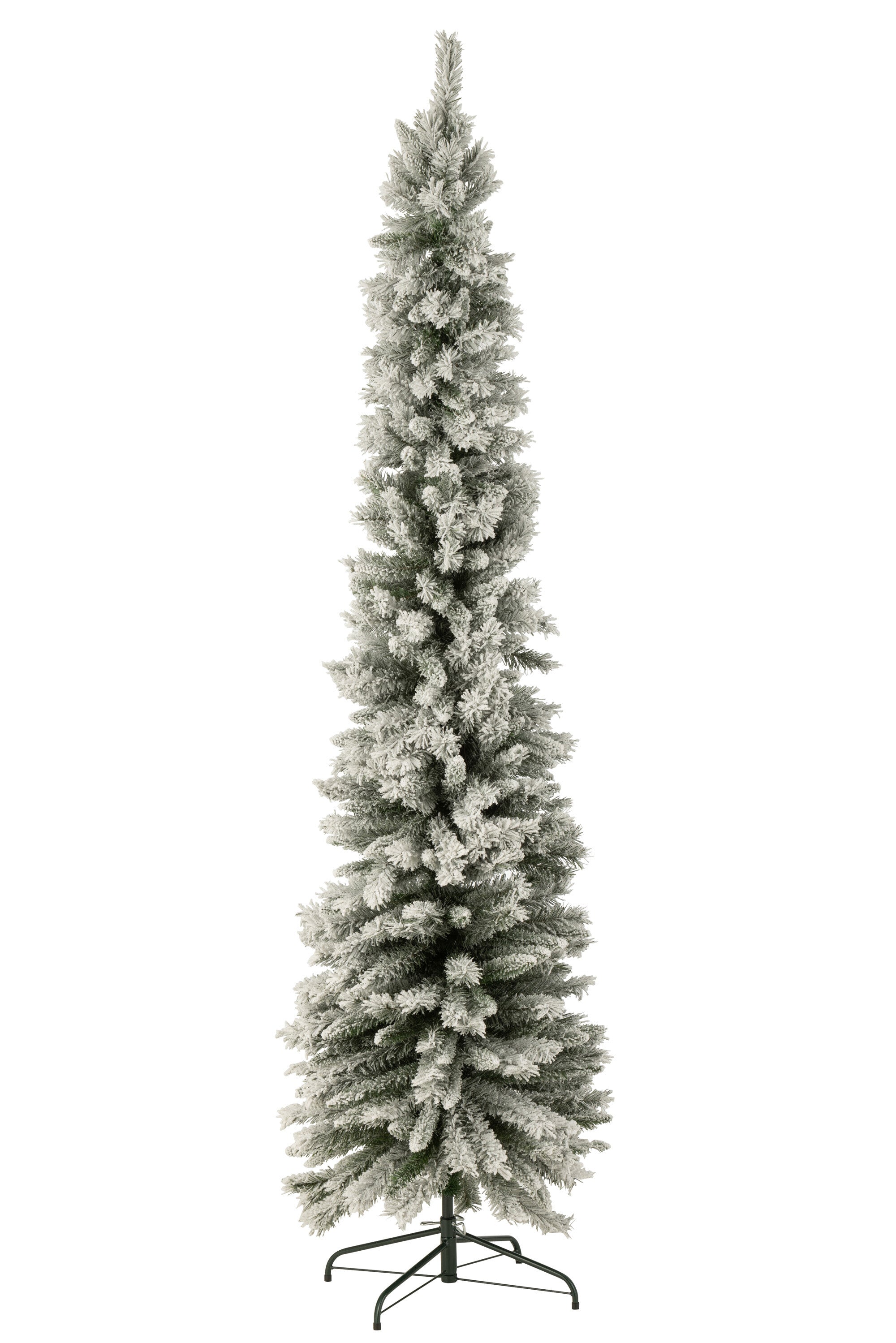 J-Line Kerstboom Plastic Klein Model Sneeuwgroen Groot