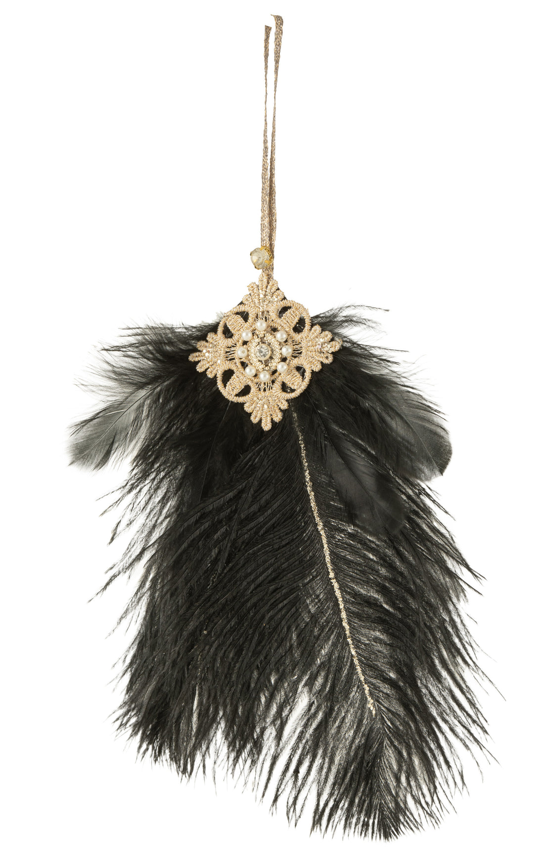 J-Line hanger - veren - zwart