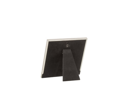 J-Line fotokader - metaal - zilver - 2 stuks