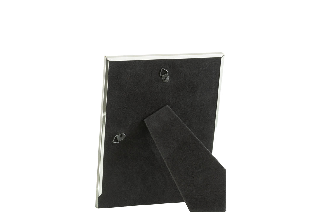 J-Line fotokader - metaal - zilver - medium - 2 stuks