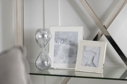 J-Line fotokader - metaal - zilver - large - 2 stuks