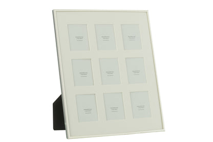 J-Line fotokader - metaal - zilver - large