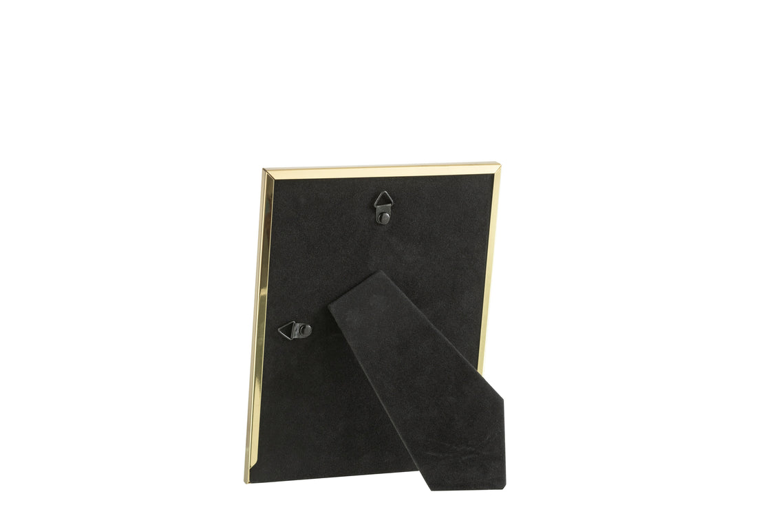 J-Line Fotokader Passe Partout Fijne Boord 10X15 Metaal Goud Small