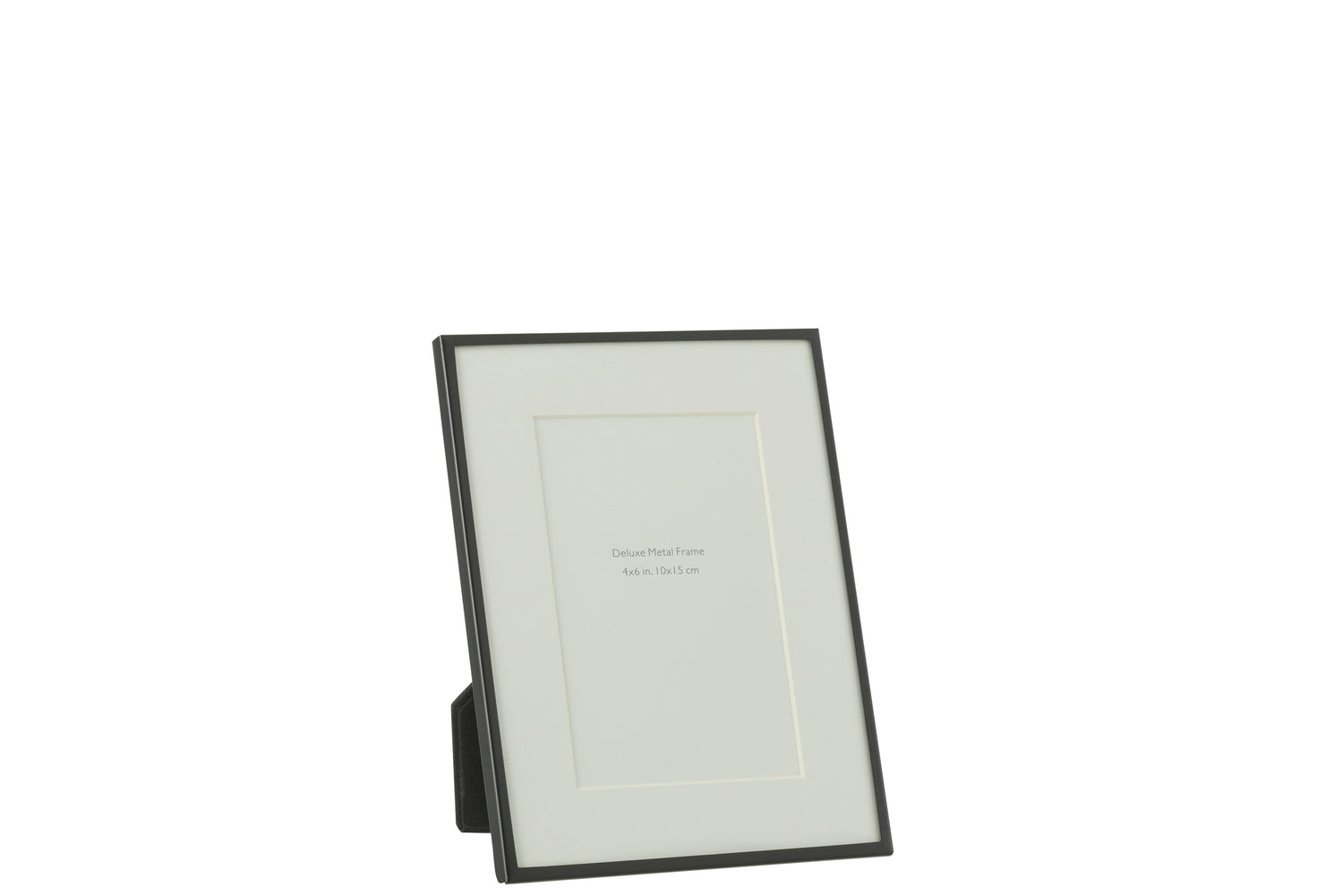 Fotolijst Passe-Partout Fijne Rand 10X15 Metaal Zwart Klein