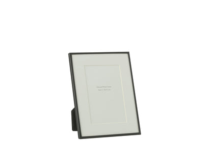 Fotolijst Passe-Partout Fijne Rand 10X15 Metaal Zwart Klein