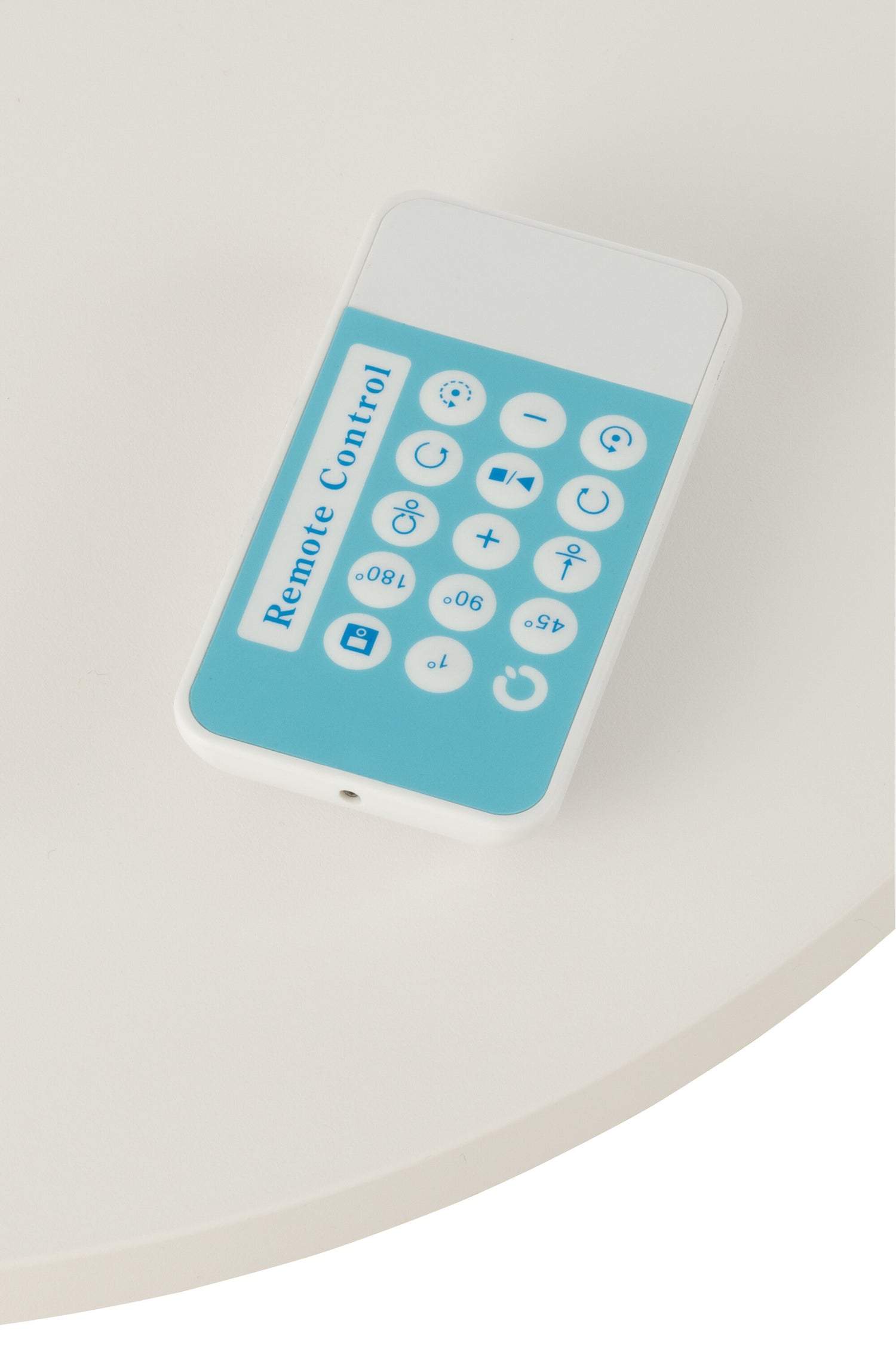 Draaibare basis rond 100 kg plastic wit klein