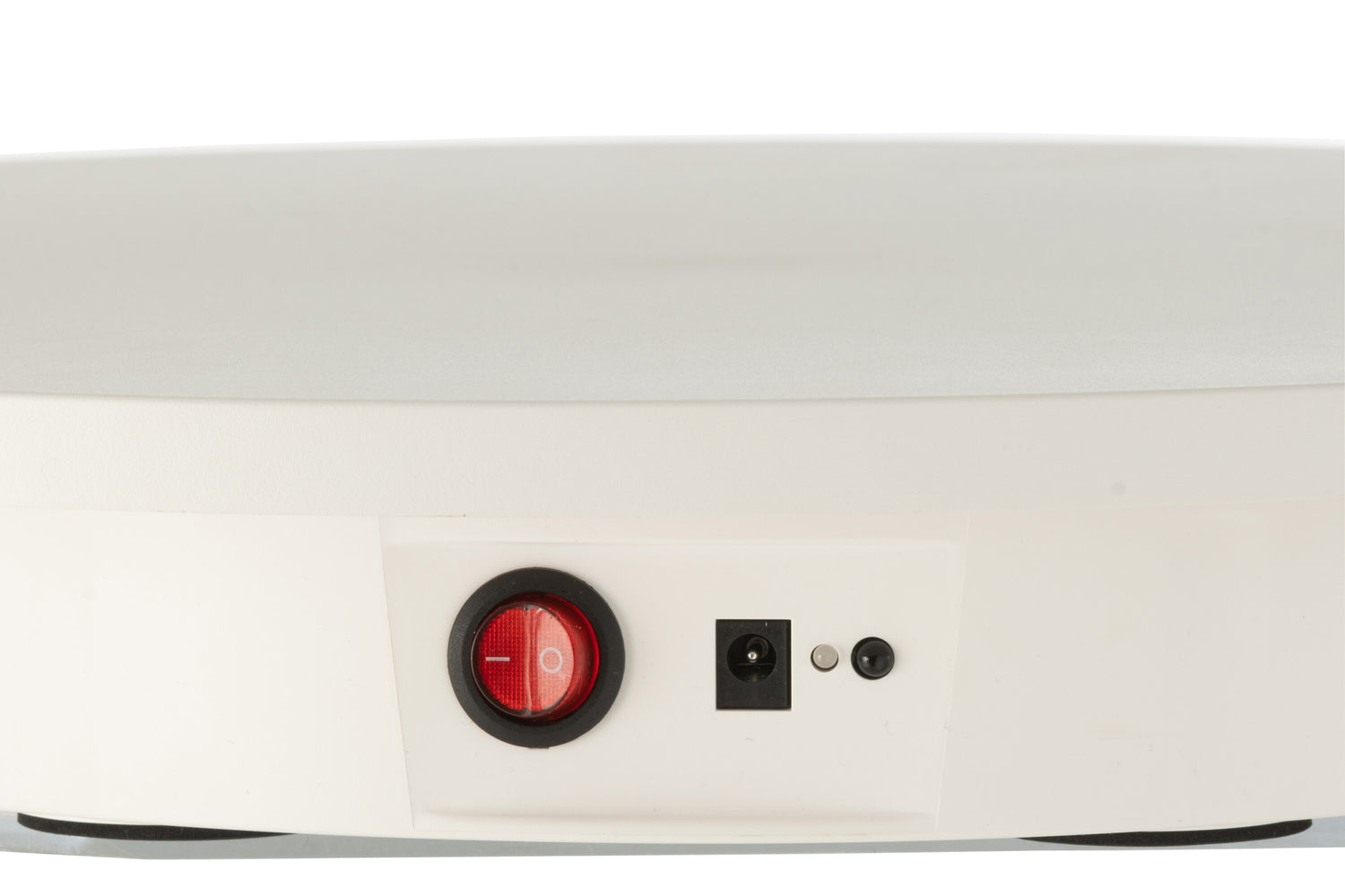 Draaibare basis rond 100 kg plastic wit groot