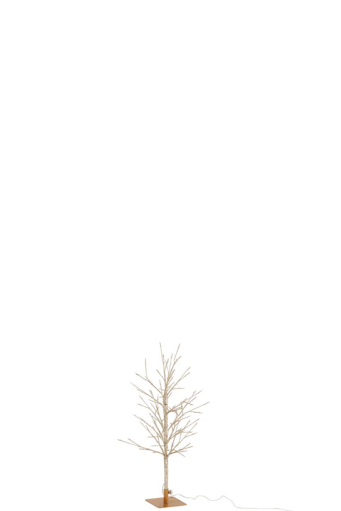 J-Line Kale Boom+Led Metaal Goud Small