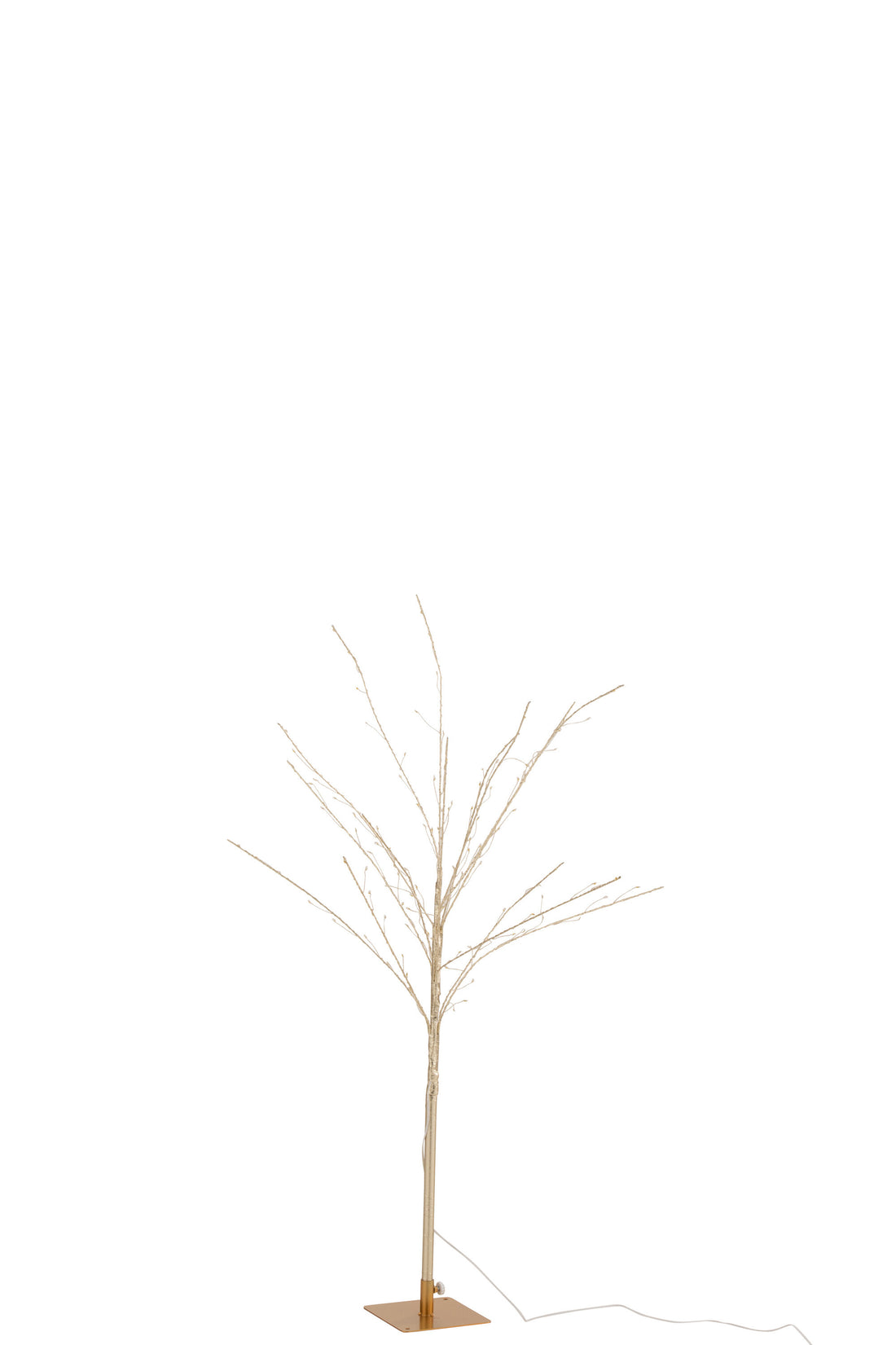 J-Line Kale Boom+Led Metaal Goud Medium