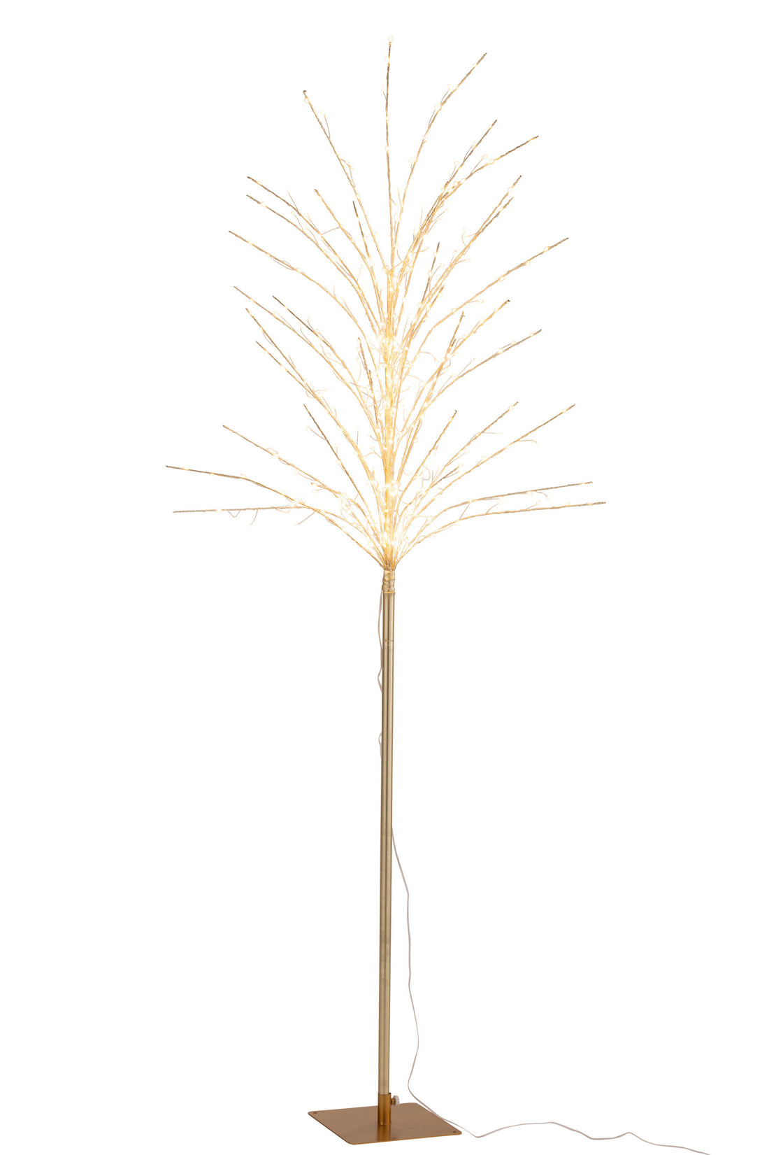 J-Line Kale Boom+Led Metaal Goud Large