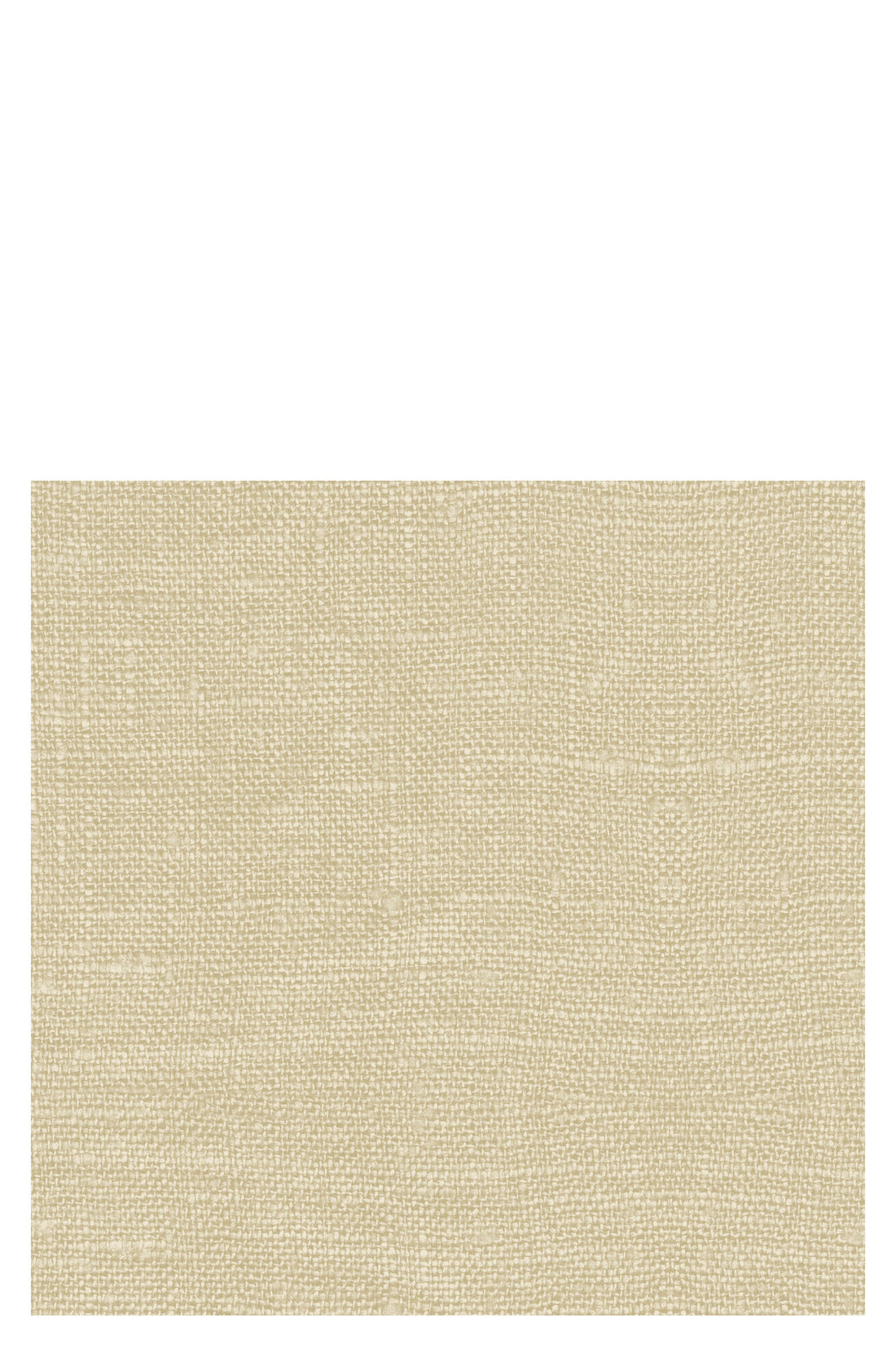 Pakket van 12 servetten Textiel Touch Motief Papier Beige Groot