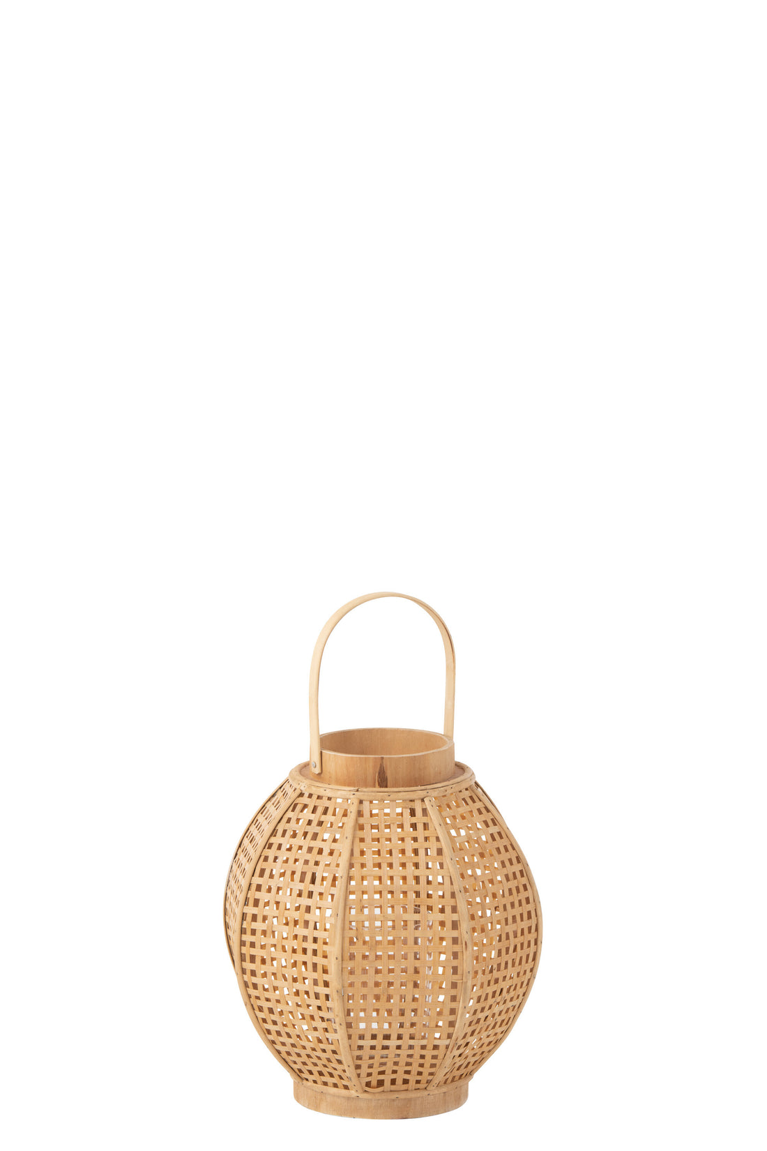 J-Line lantaarn - bamboe - naturel