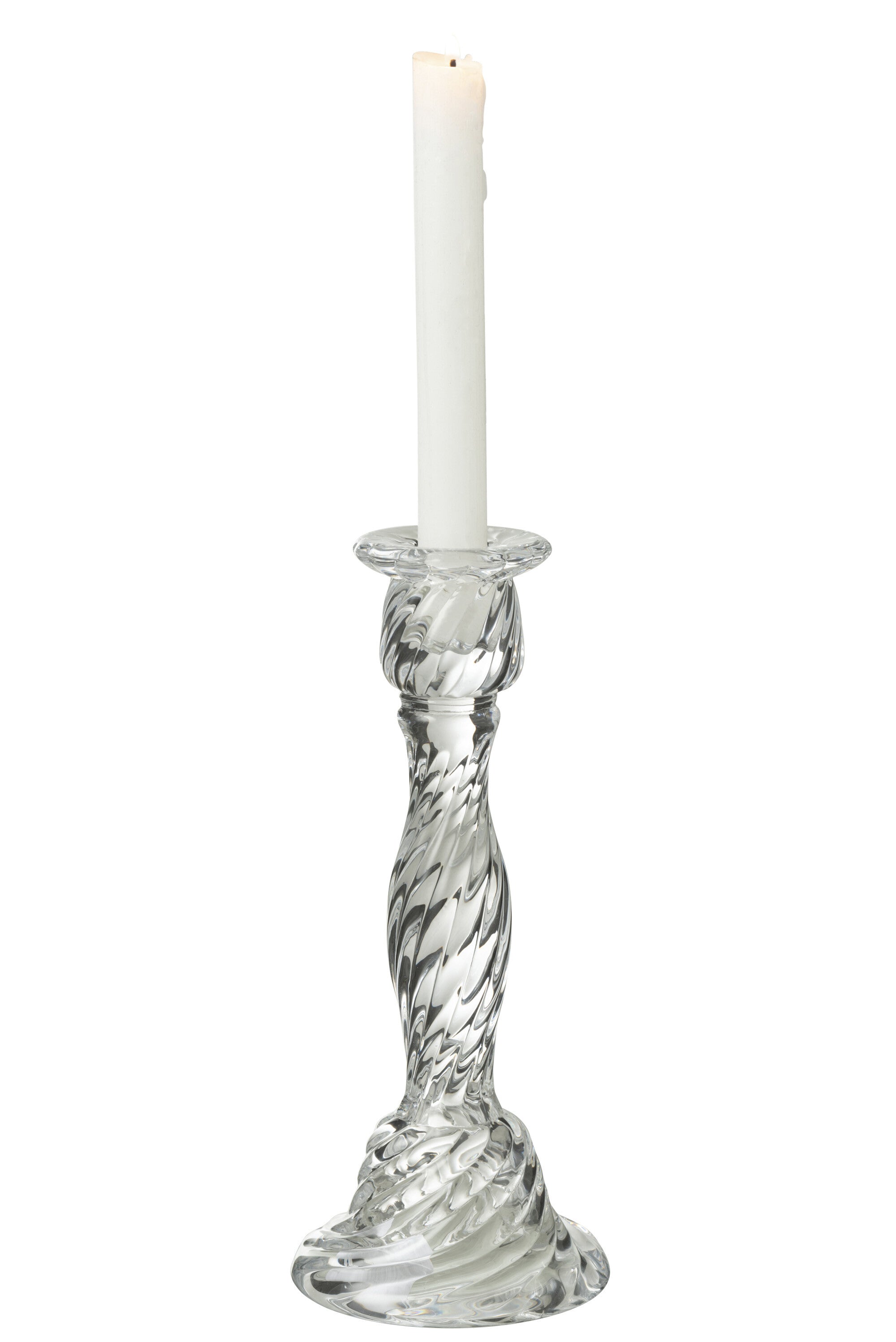 J-Line Kandelaar Nono Glas Transparant Large