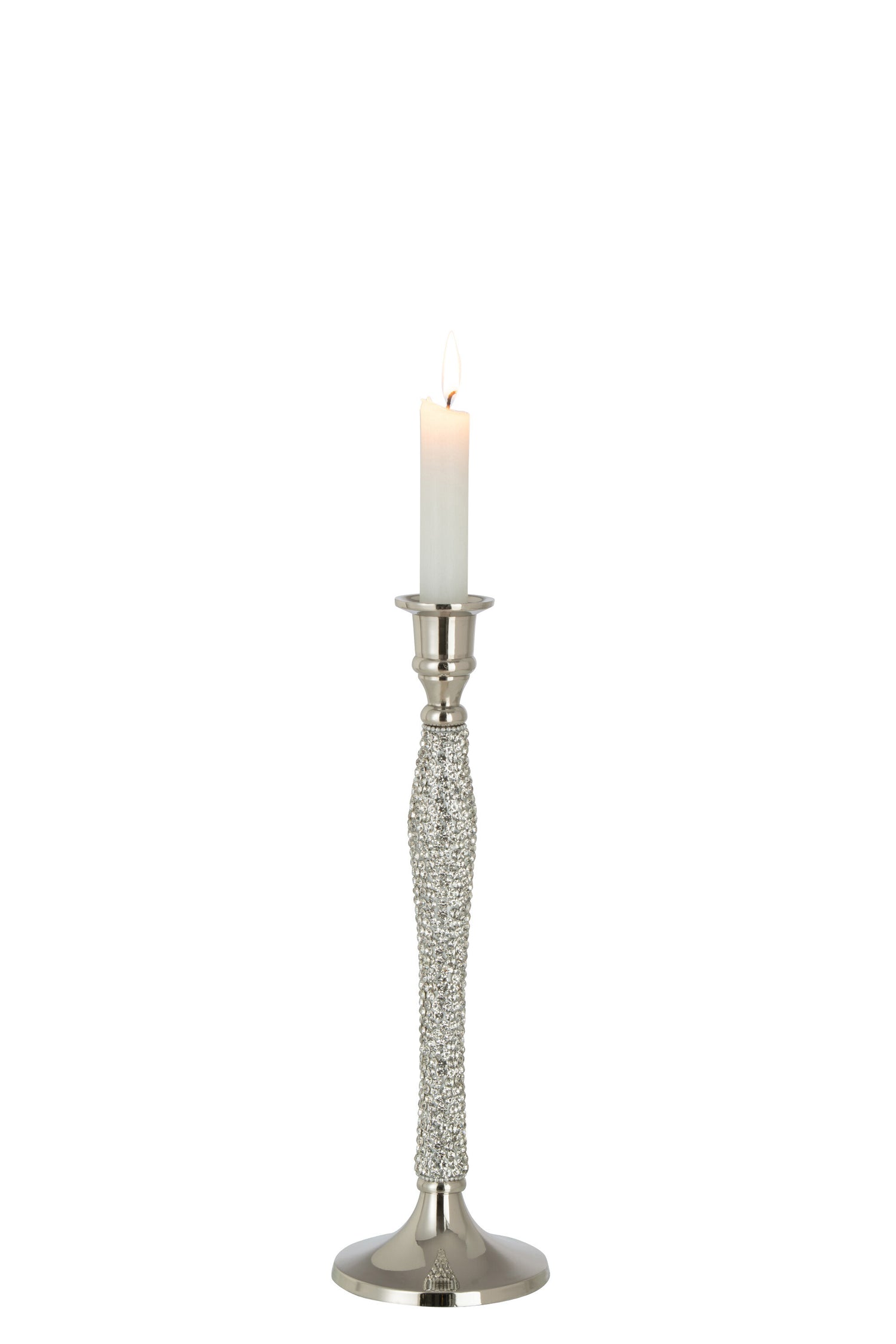 J-Line Kandelaar Diamant Aluminium Zilver Large