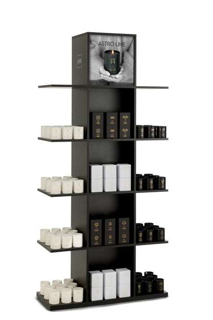 Sis J-Line Display Hout Zwart