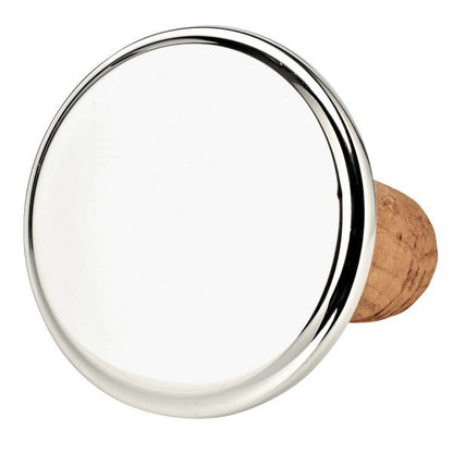 EDZARD fleskurk flessenstopdraad, edel verzilverd, aanslag beschermd, hoogte 6 cm