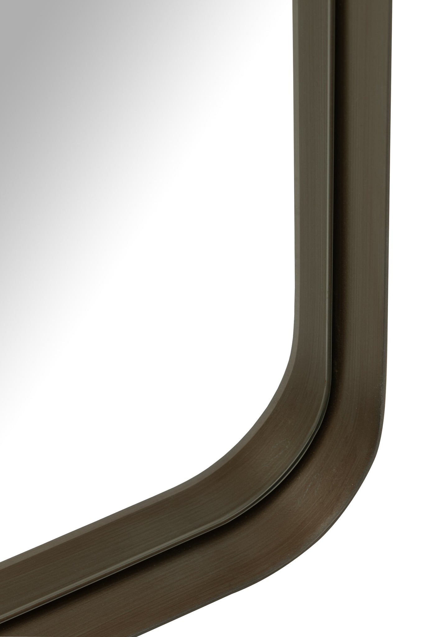 Spiegel Markus Metaal/Glas Zwart L