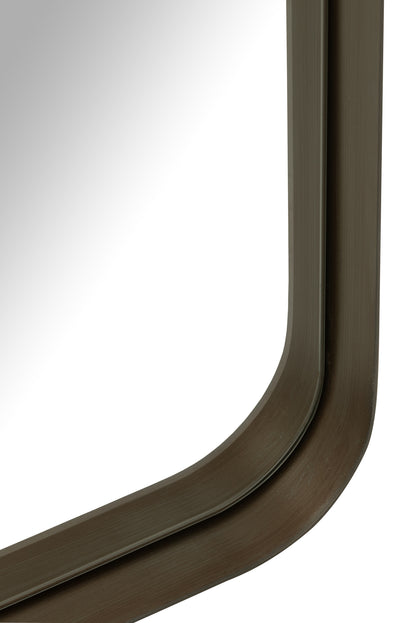 Spiegel Markus Metaal/Glas Zwart L