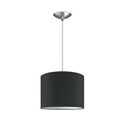 hanglamp Bling met lampenkap, E27, antraciet, 25cm