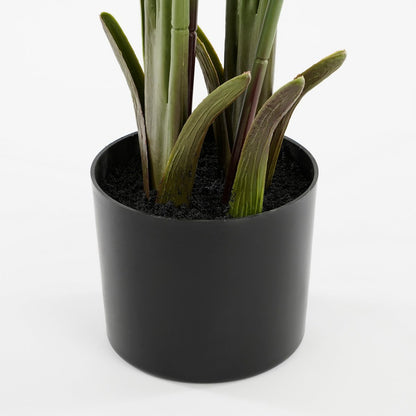 Kunstplant Bananenboom in Pot - H180 x Ã˜30 cm - Groen