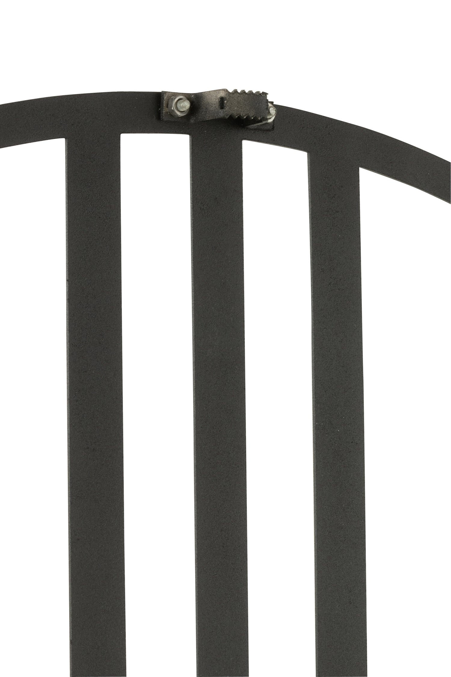 Kloklijnen Metaal Zwart Groot