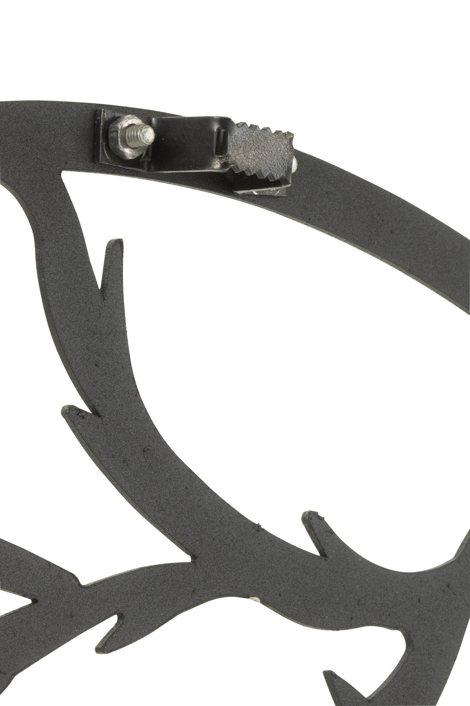 Klok Vogel Metaal Zwart