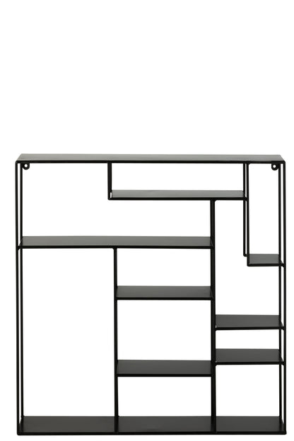 Plank Maranta Metaal Zwart