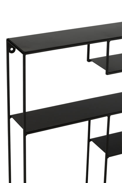 Plank Maranta Metaal Zwart