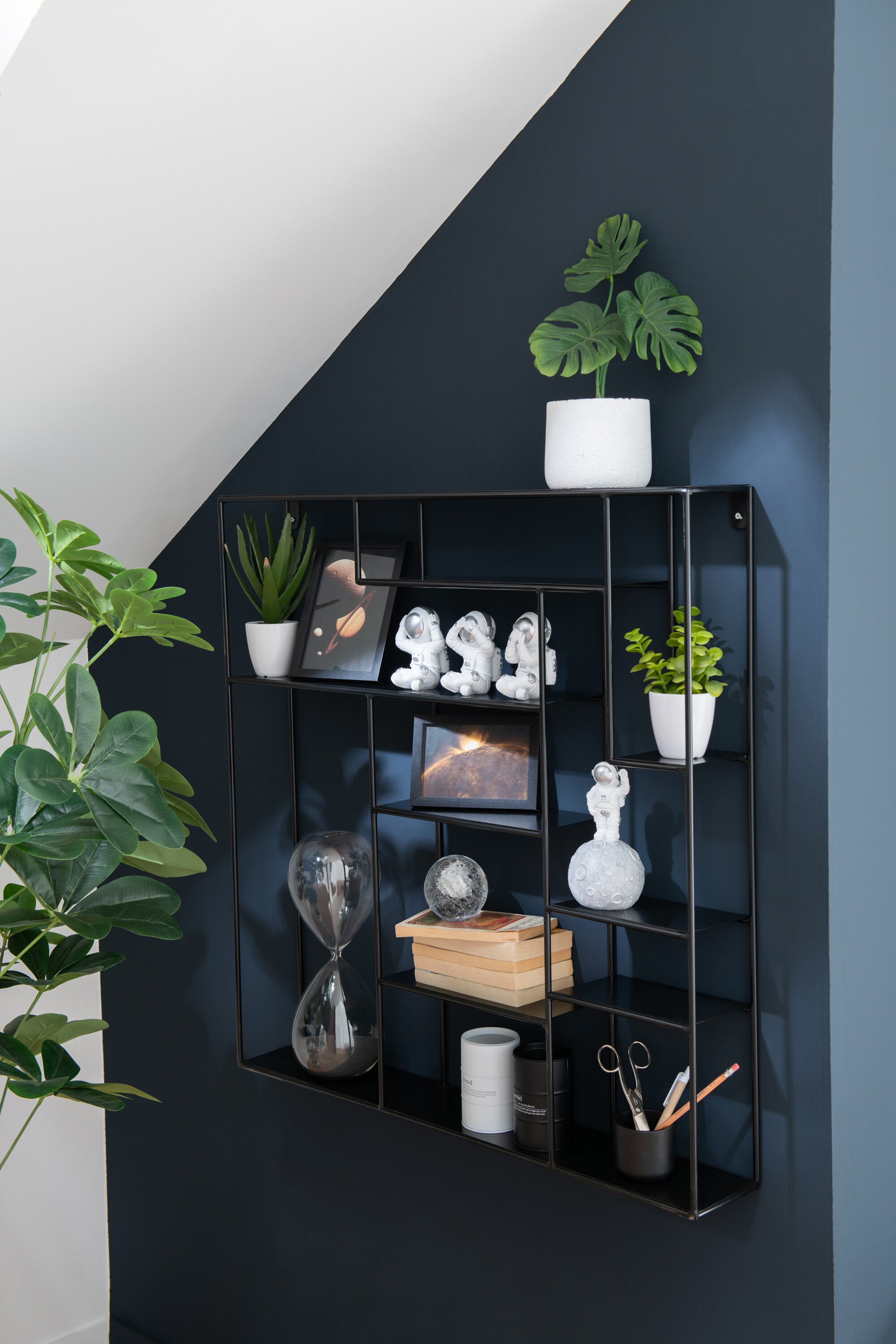 Plank Maranta Metaal Zwart