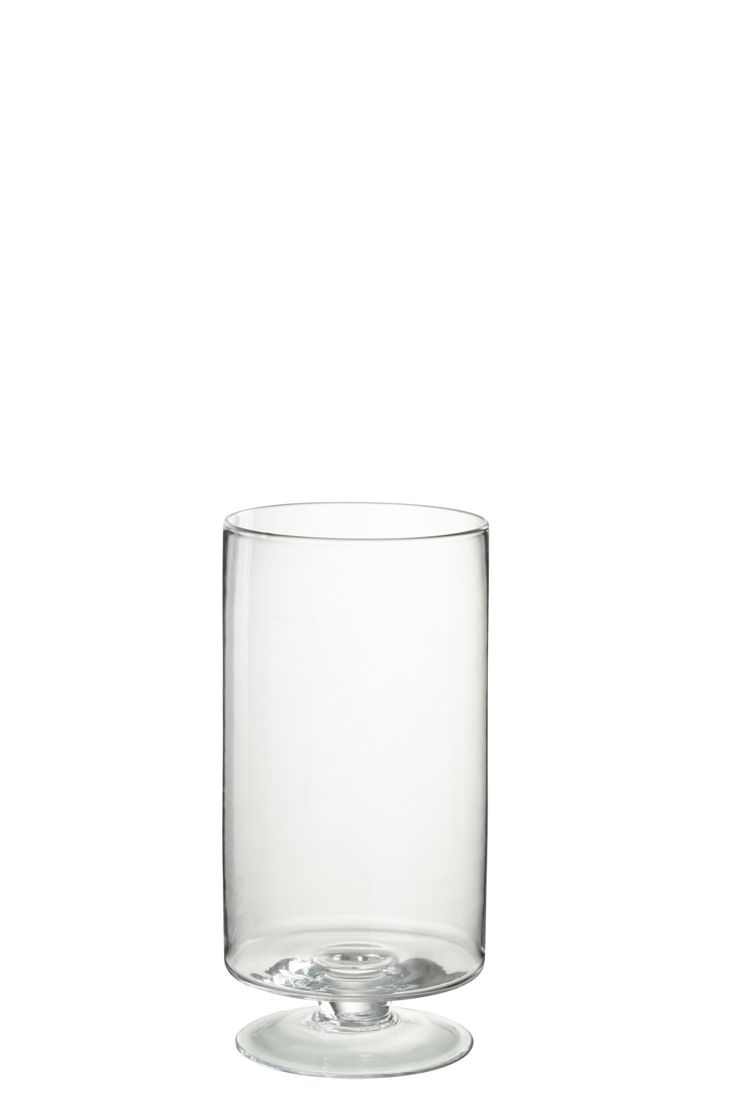 Orkaan Te Voet Ronde Glazen Transparant Medium