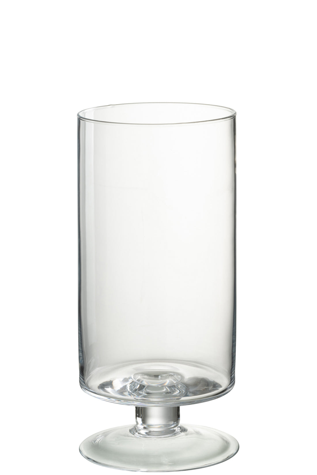 Orkaan Te Voet Ronde Glazen Transparant Groot