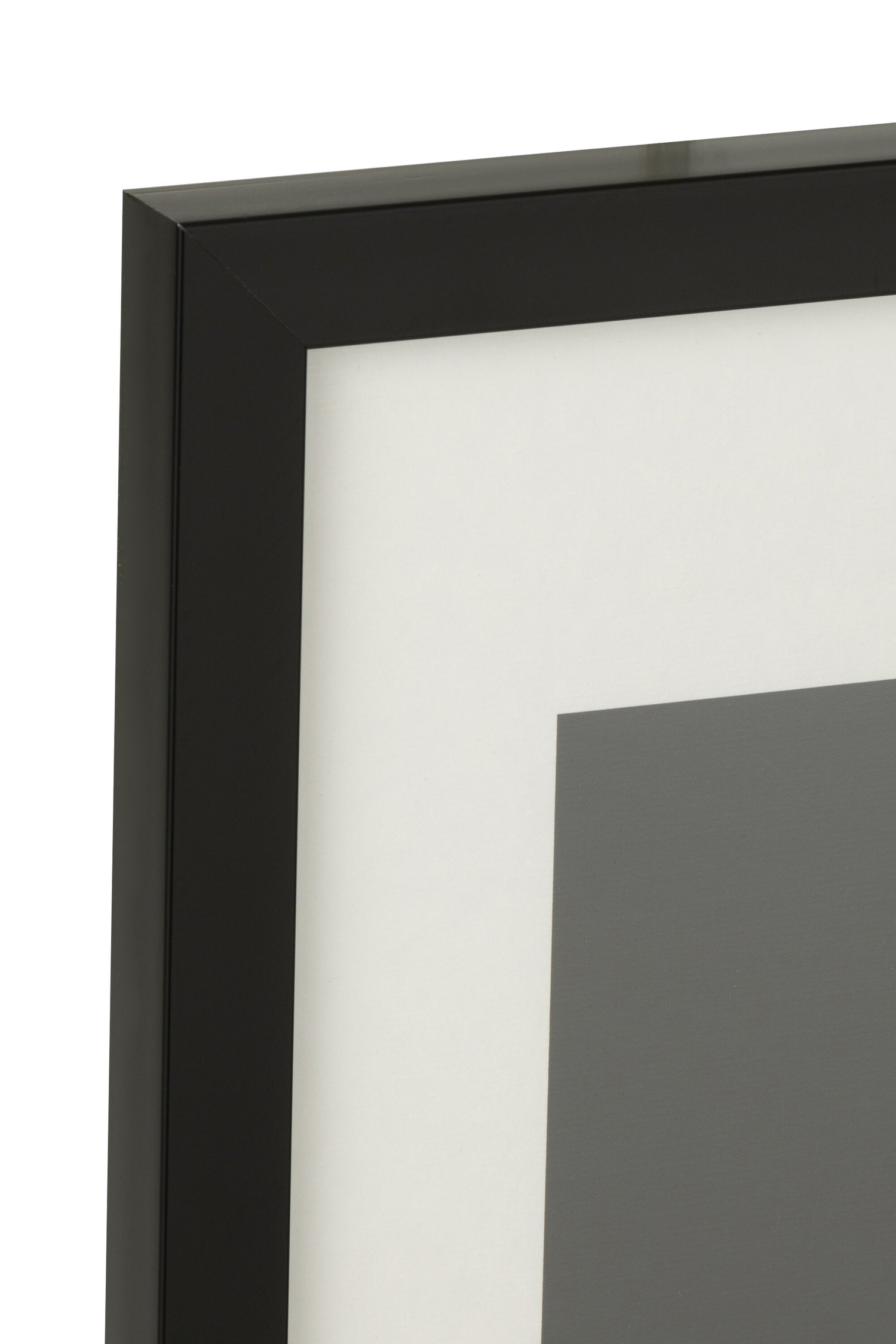 Wanddecoratie Maan Papier/Kunststof Zwart