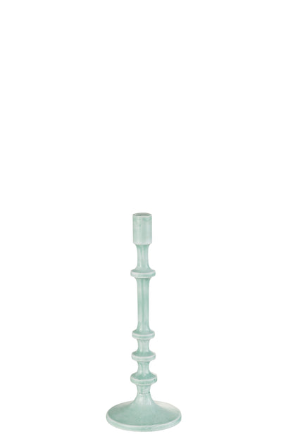 J-Line kandelaar Klassiek - aluminium - blauw - klein