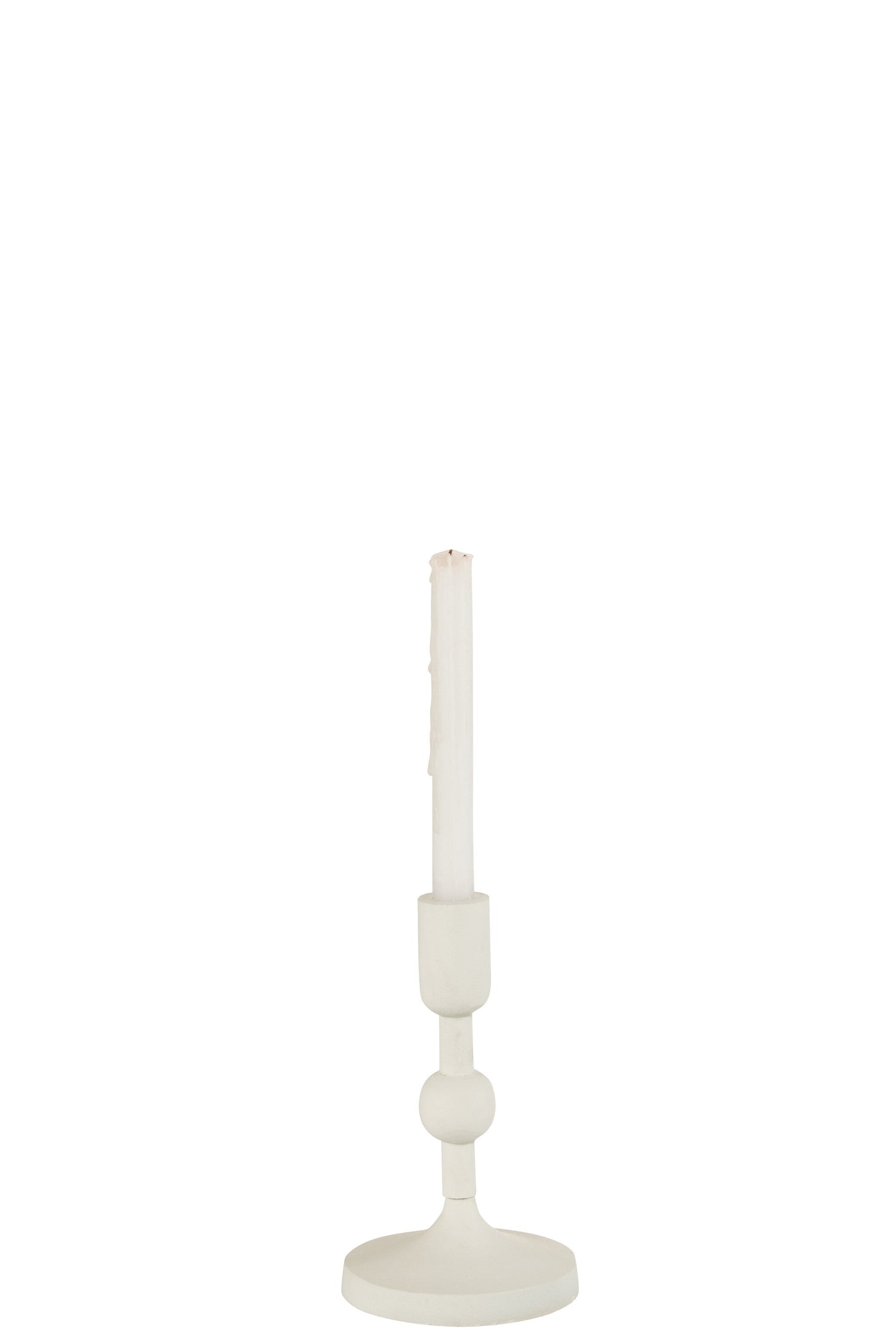 J-Line Kandelaar Bollen Aluminium Wit Small