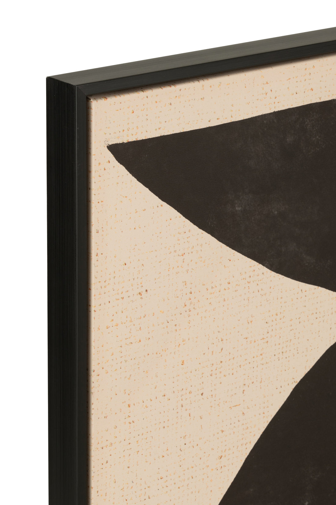 Framevormen Etnisch Hout/Canvas Bruin/Zwart