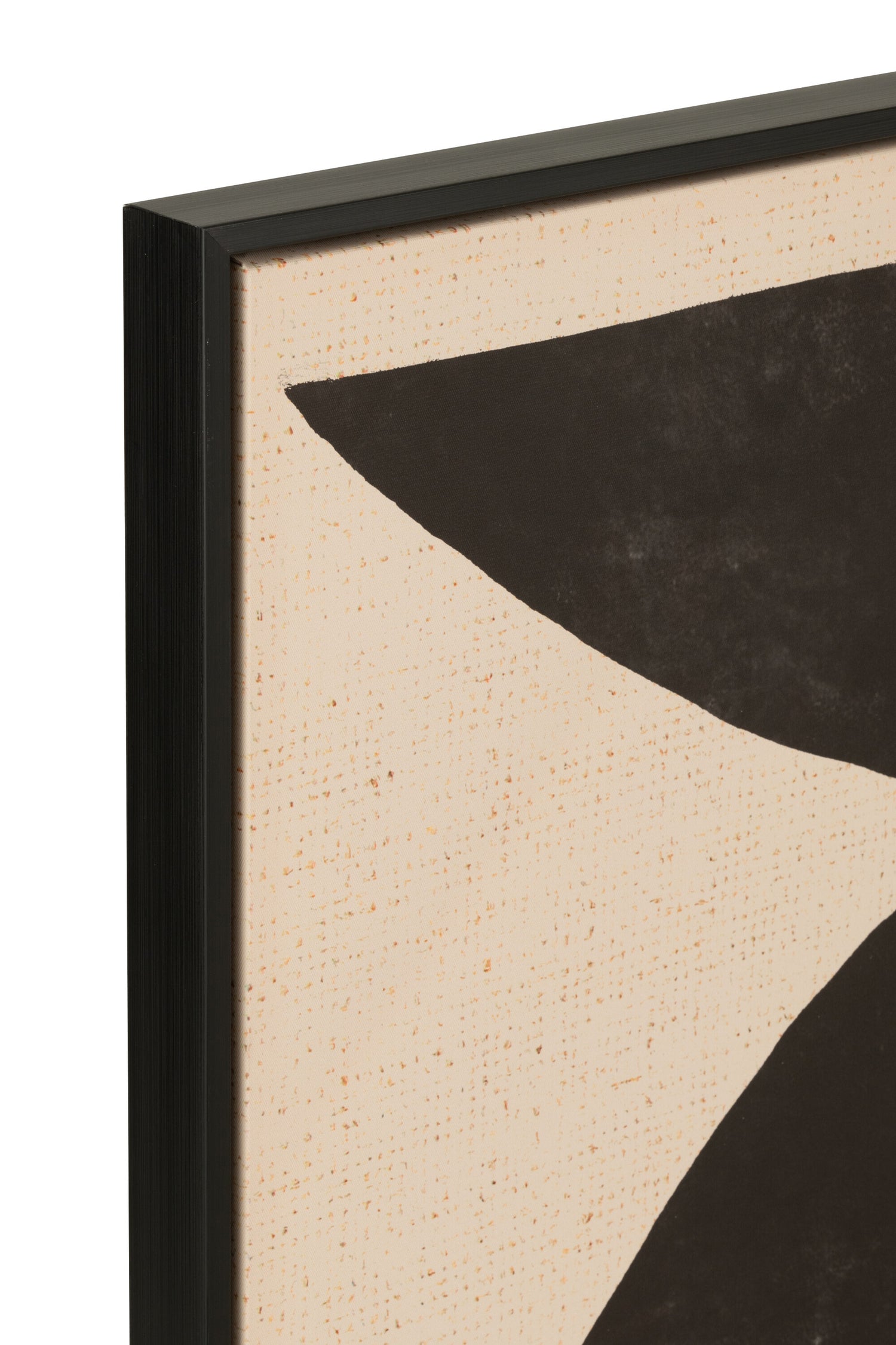 Framevormen Etnisch Hout/Canvas Bruin/Zwart