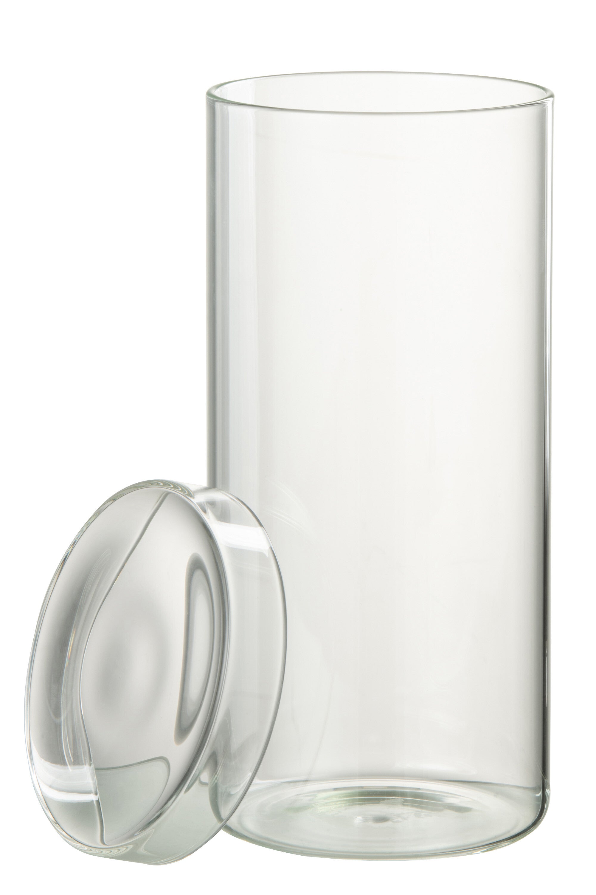 J-Line Pot In Glas Lisa Glas Transparant Extralarge