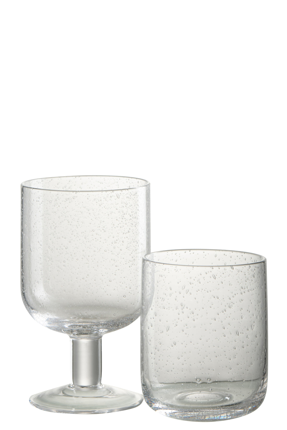 J-Line Tommy wijnglas - glas - transparant - 6x