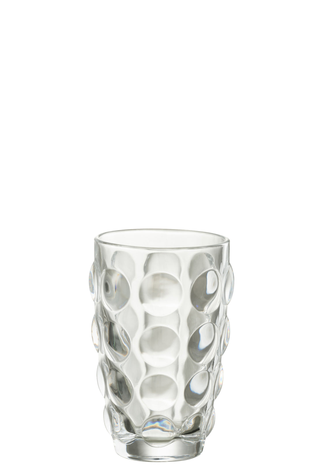 J-Line Bubbel Longdrink glas - drinkglas - transparant