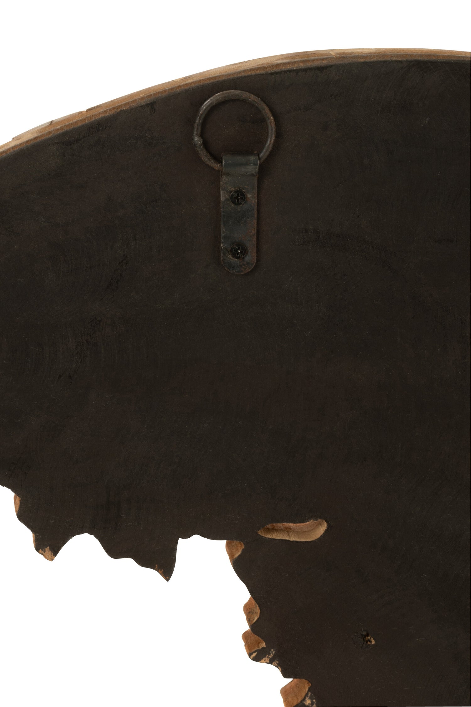 Wandornament Kaart Hout Bruin