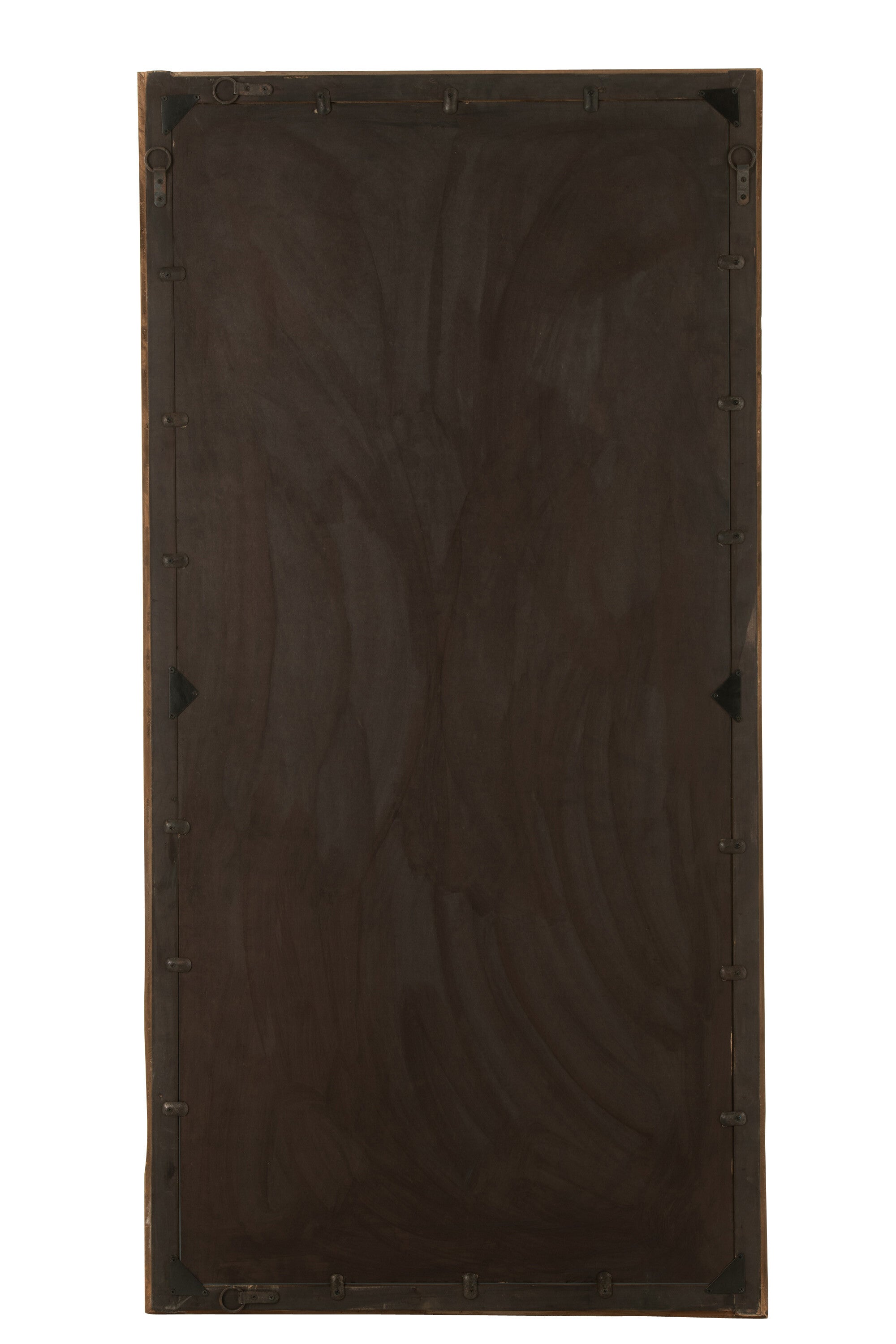 Wandspiegel Rechthoek Hout Bruin Groot
