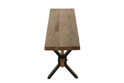 Bank Vintage Hout Bruin
