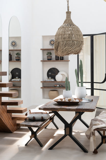 Bank Vintage Hout Bruin