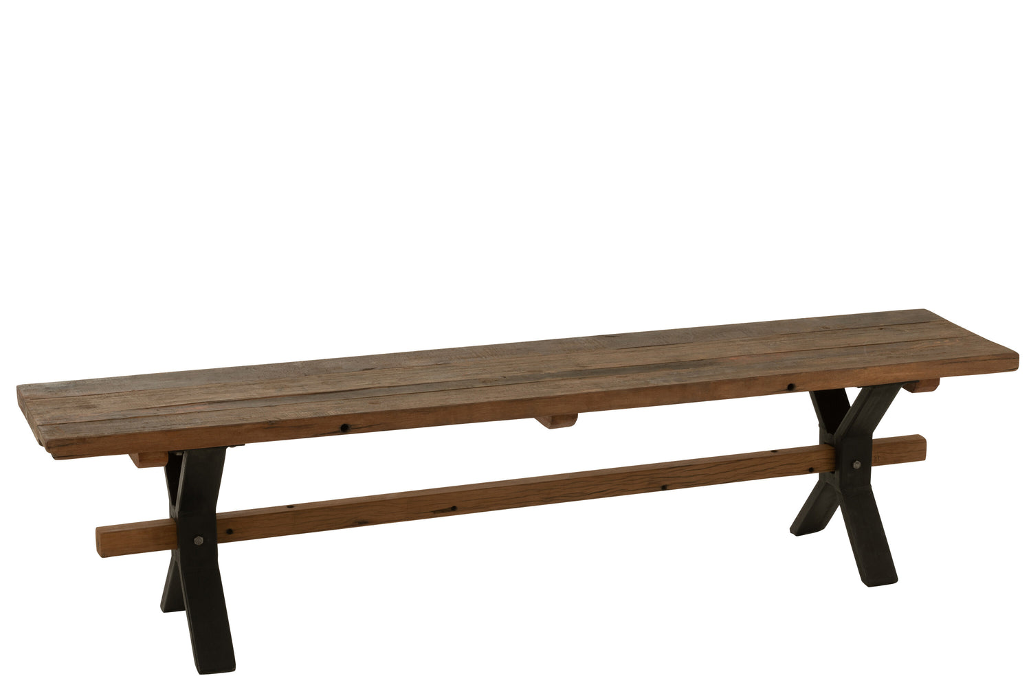 Bank Vintage Hout Bruin