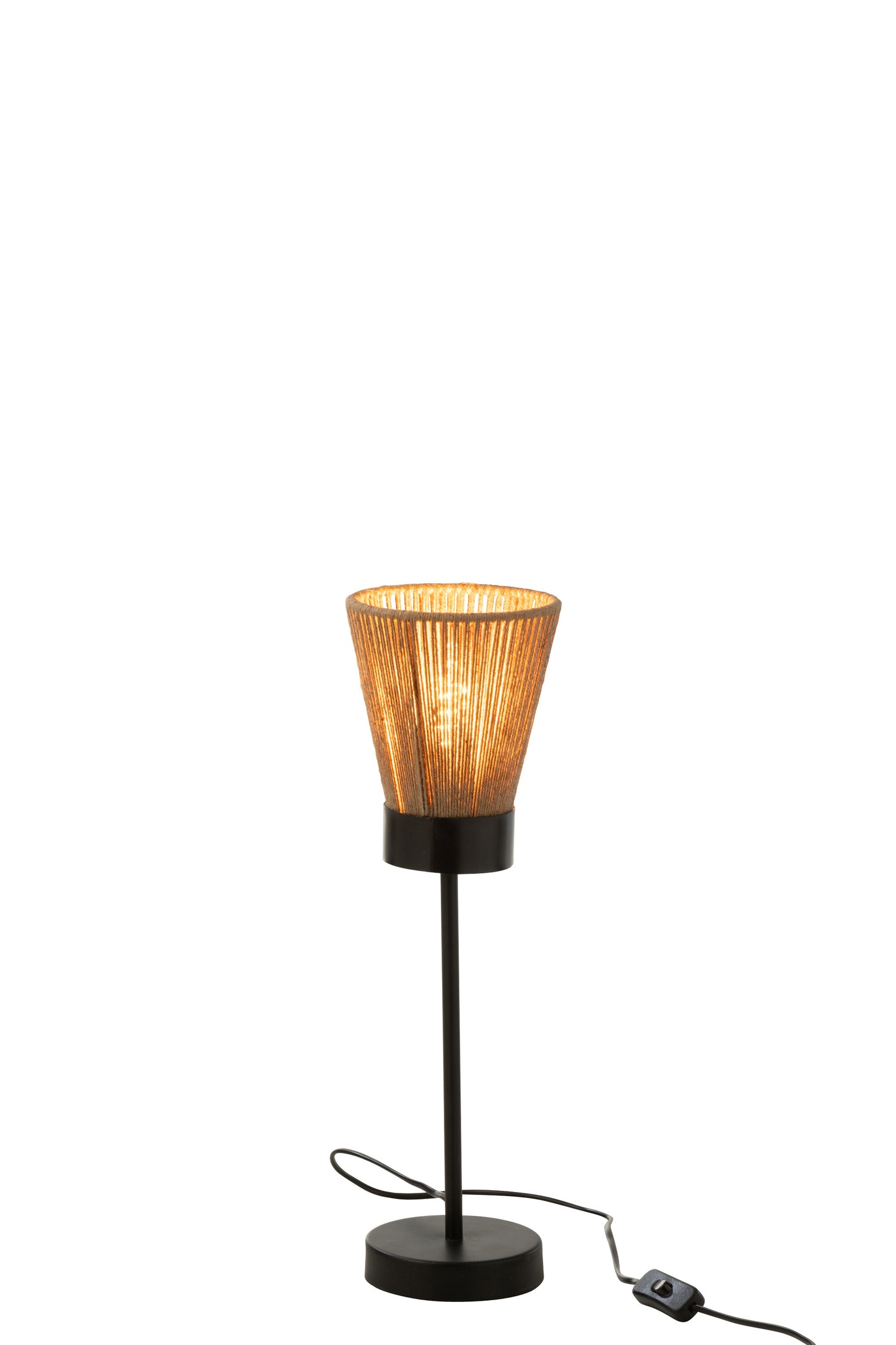 J-Line Staanlamp Luna Jute Beige Small