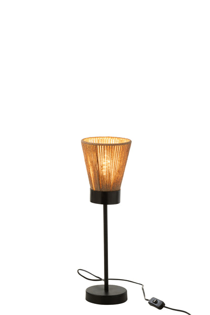 J-Line Staanlamp Luna Jute Beige Small