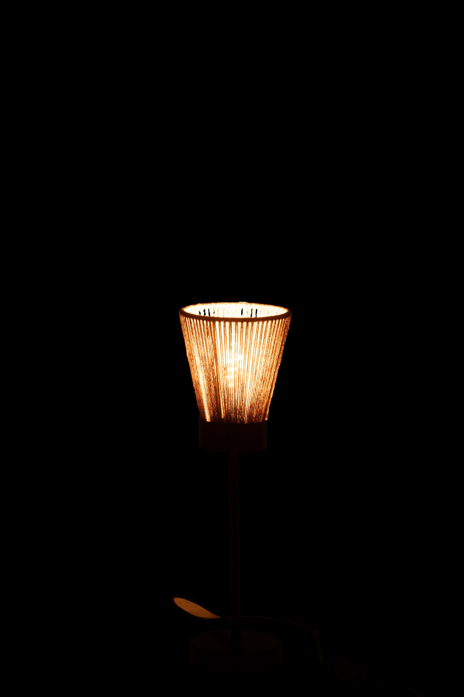 J-Line Staanlamp Luna Jute Beige Small