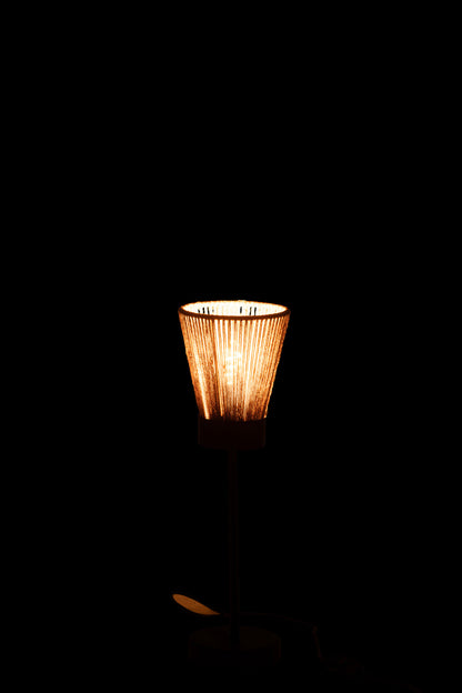 J-Line Staanlamp Luna Jute Beige Small