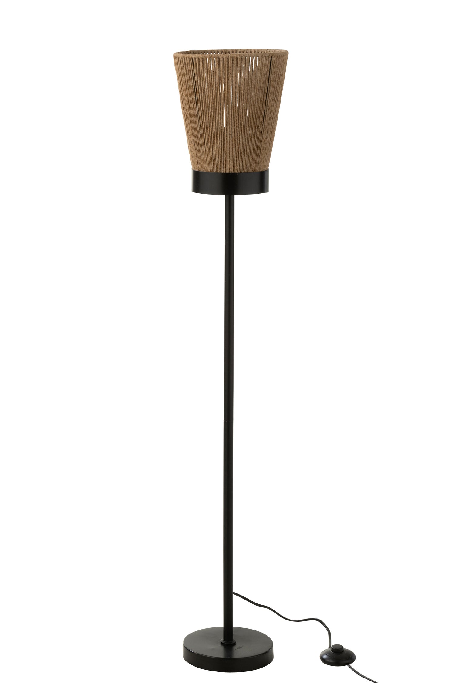J-Line Staanlamp Luna Jute Beige Large