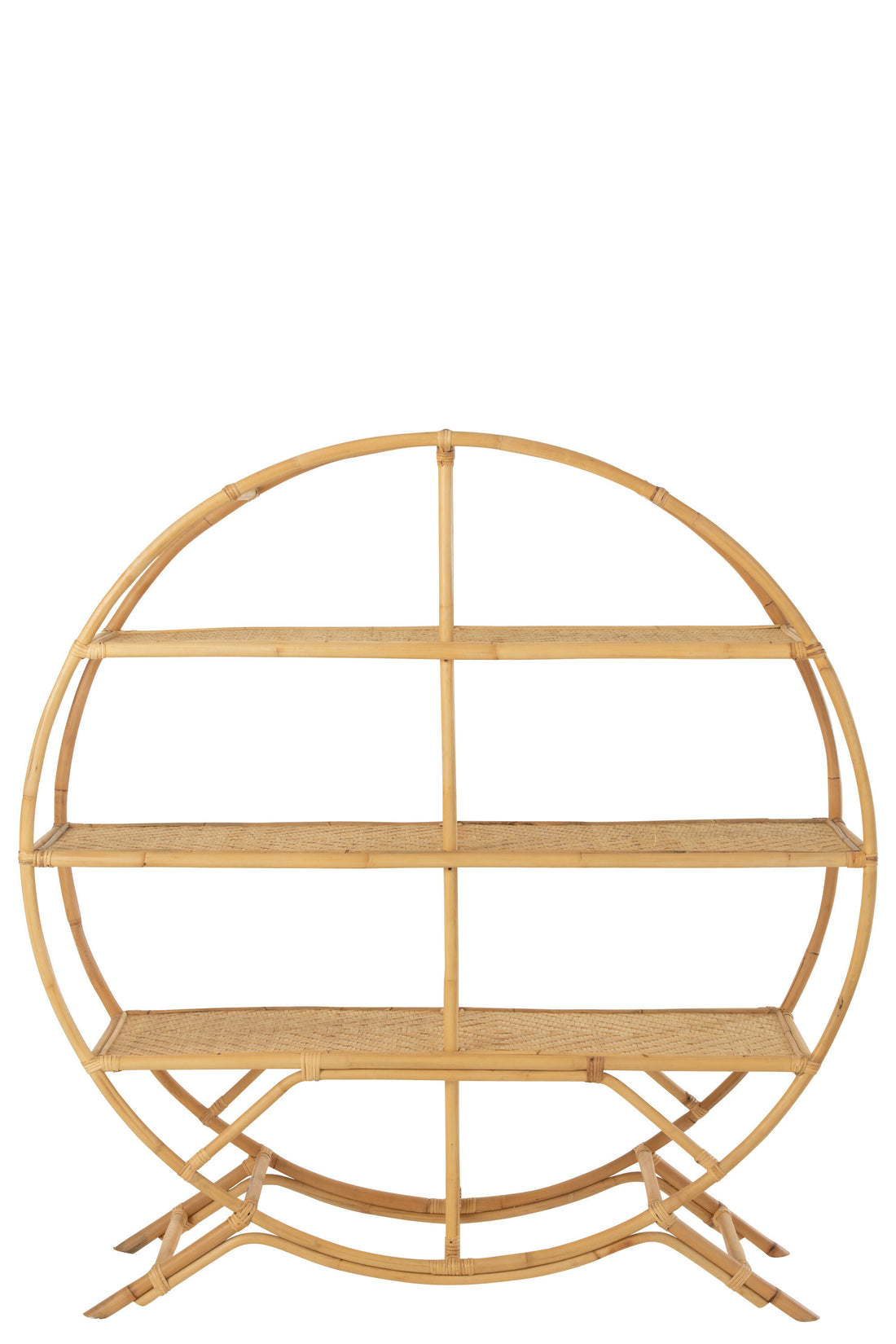 Staande Plank Rotan Natuurlijk